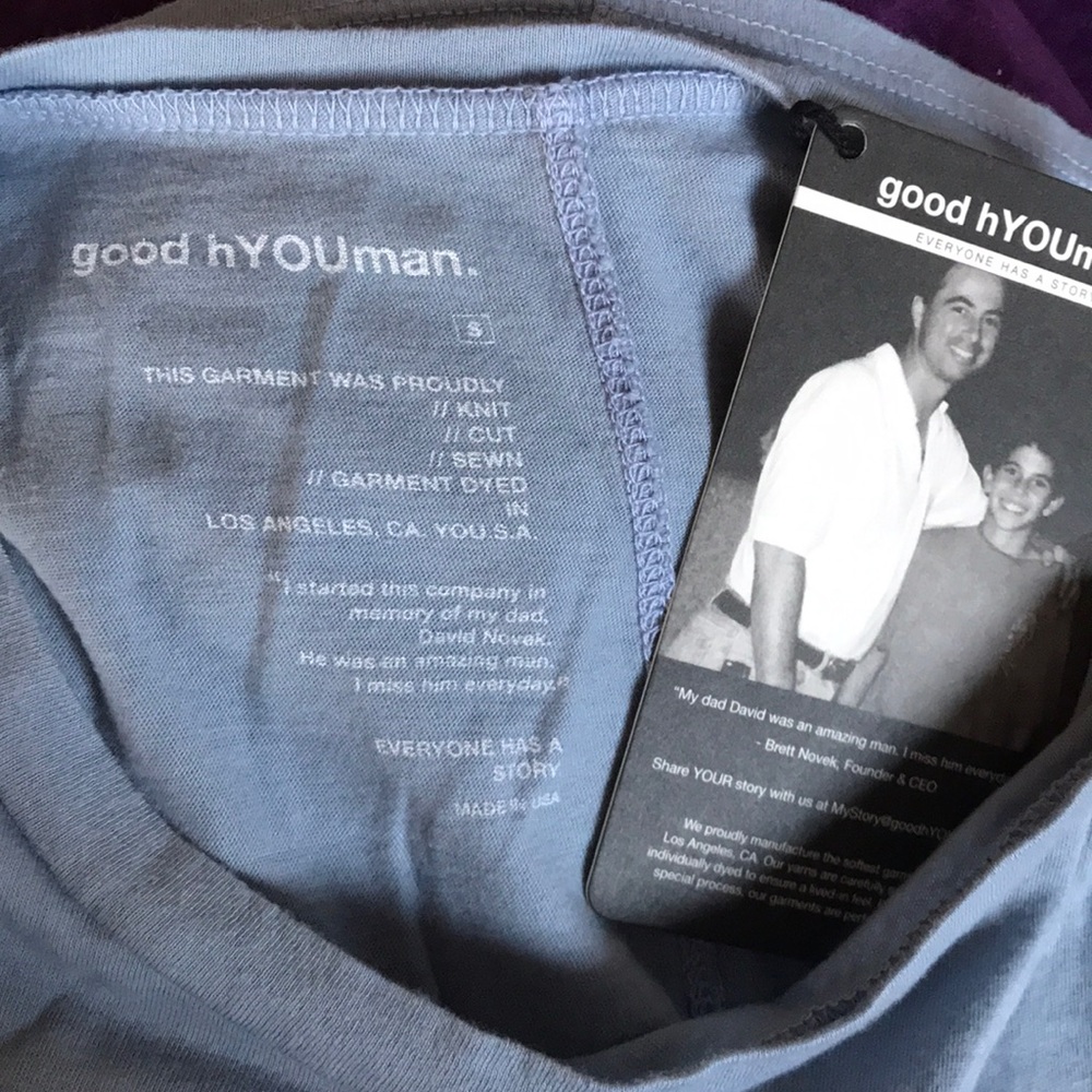 NWT good hYOUman “Thankful for Today” crop - Picture 5 of 11